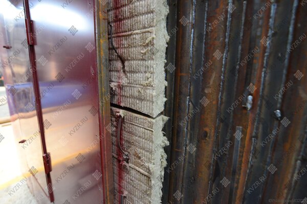 Обмуровка котла с охлаждаемыми колосниками 0.9