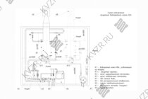 Схема подключения и монтажа водогрейного промышленного котла 0.15 МВт на мазуте и отработанном масле