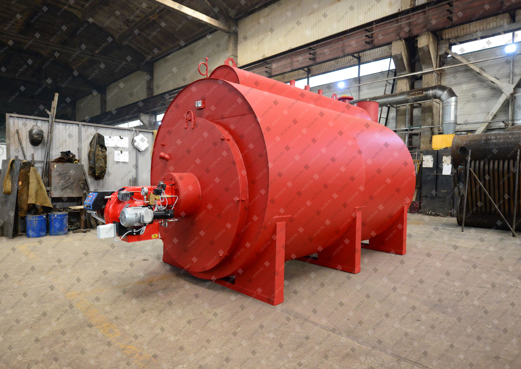 Промышленный газовый парогенератор