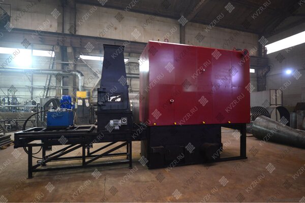 Котел на щепе 800 кВт твердотопливный